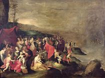The Crossing of the Red Sea by Frans II the Younger Francken
