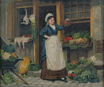 The Fruit Seller von Victor Gabriel Gilbert