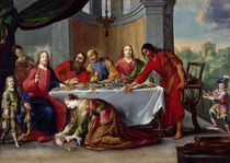 Christ in the House of Simon the Pharisee by Claude Vignon