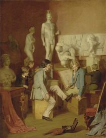 Interior of an Academy: The Critics von William Stewart