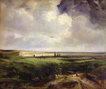 View of Rouen, 1831 von Paul Huet