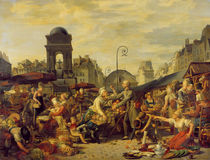 The Marche des Innocents, c.1814 by Jean-Charles Tardieu