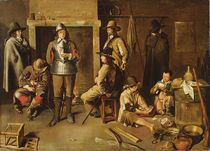 Soldiers at Rest in an Inn by Jean Michelin