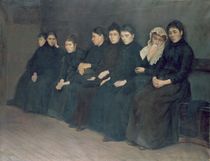 Waiting in the Clinic, 1888 by Charles Perrandeau