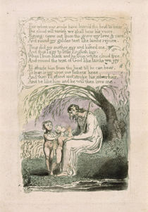 'The Little Black Boy', plate 6 from 'Songs of Innocence' von William Blake
