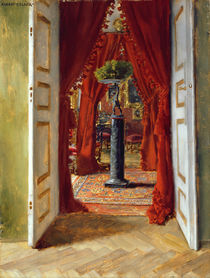 The Red Room, 1882 von Albert von Keller