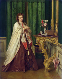 Woman at her Toilet, 1862 by Gustave Leonard de Jonghe