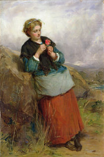 The Flower of Dunblane, 1867 by Thomas Faed