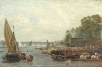 Westminster Bridge, c.1820-30 by Frederick Nash