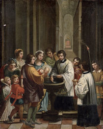A Baptism von Italian School