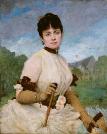 Madame Marie Toulmouche, 1884 von Jules Elie Delaunay