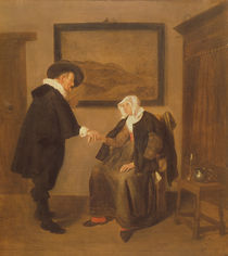The Consultation, c.1655 von Quiringh Gerritsz. van Brekelenkam