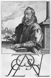 Christophe Plantin von Hendrik Goltzius