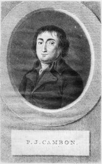 Portrait of Pierre Joseph Cambon by Lambertus Antonius Claessens