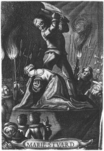 The Execution of Mary Queen of Scots 8th February 1587 by English School