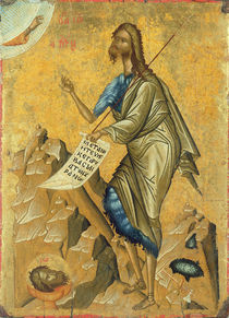 St. John the Baptist, c.1500 von Cretan School