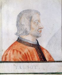 John Talbot 1st Earl of Shrewsbury von Thierry Bellange