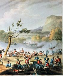 Battle of Maida, July 4th, 1806, engraved by Thomas Sutherland by William Heath