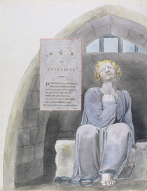 Ode to Adversity, design 37 from 'The Poems of Thomas Gray' von William Blake