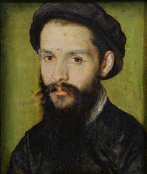 Portrait presumed to be Clement Marot von Corneille de Lyon