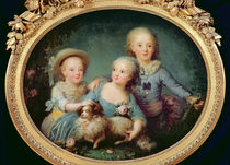 The Children of Charles de France by French School