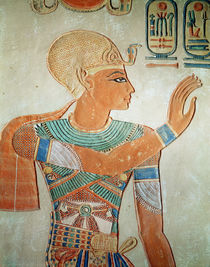 Portrait of Ramesses III from the Tomb of Amen-Her-Khepshef von Egyptian 19th Dynasty