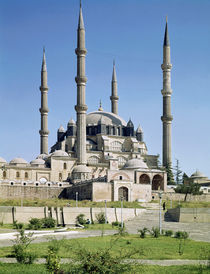 View of the mosque, Ottoman von Sinan