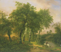 Landscape in Geldern by Pierre Jean Hellemans