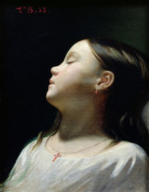Young Girl Sleeping, 1852 von Leon Joseph Florentin Bonnat