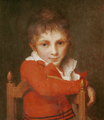 Portrait of a Young Boy von Jacques Louis David
