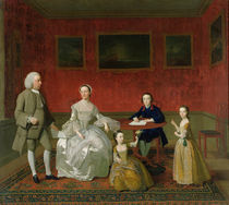 The Buckley-Boar Family, c.1758-60 von English School