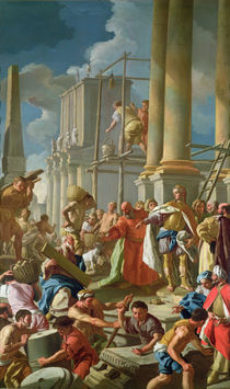 Classical Construction Scene von Francesco de Mura