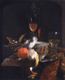 Still Life with Chinese Sugar Jar by Willem Kalf