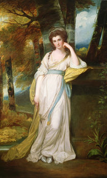 Portrait of Mrs. Henry Maxwell von George Romney