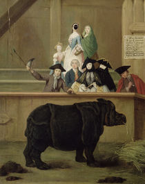 The Rhinoceros, 1751 von Pietro Longhi
