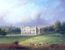 Two Views of Apley Priory by English School