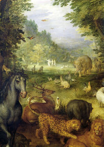 Earth, or The Earthly Paradise von Jan Brueghel the Elder