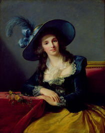 Antoinette-Elisabeth-Marie d'Aguesseau Countess of Segur von Elisabeth Louise Vigee-Lebrun
