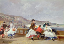 Le Treport, 1867 by Jules Achille Noel