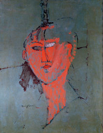 The Red Head, c.1915 von Amedeo Modigliani