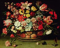 Basket of Flowers von Jacques Linard