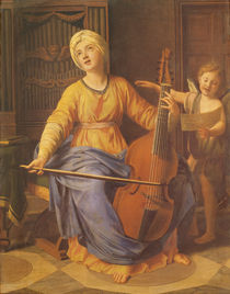 St. Cecilia by Nicolas Colombel