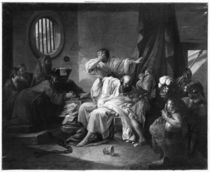 The Death of Socrates 1762 by Jacques Philippe Joseph de Saint-Quentin