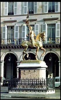 Equestrian statue of Joan of Arc 1874 von Emmanuel Fremiet