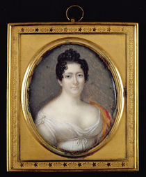 Mademoiselle Mars 1819 by Jean Francois Strasbeaux