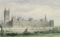 The Houses of Parliament by Thomas Hosmer Shepherd