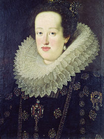 Portrait of Eleonora de Gonzaga Mantua 1622-55 von Justus Sustermans