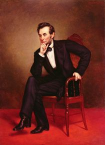 Portrait of Abraham Lincoln von George Peter Alexander Healy