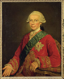Count Claude-Louis-Robert de Saint-Germain 1777 by Jean Joseph Taillasson