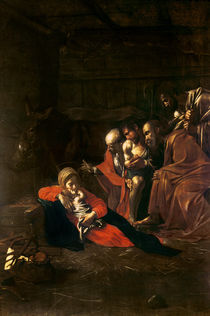 Adoration of the Shepherds by Michelangelo Merisi da Caravaggio